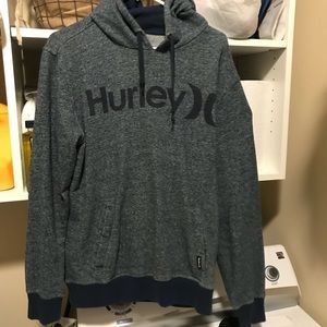 Hurley Sweatshirt multicolor blue size large